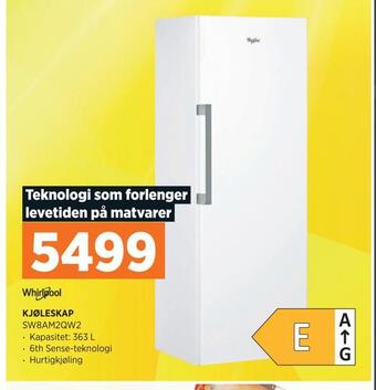 POWER Kjøleskap tilbud