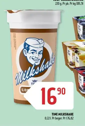 Coop Prix Tine milkshake tilbud