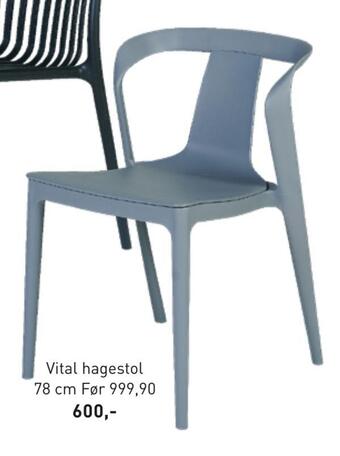 Kid Interiør Vital hagestol tilbud