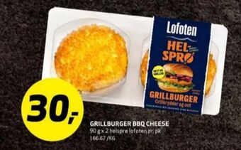 Bunnpris Lofoten fiskeburger tilbud