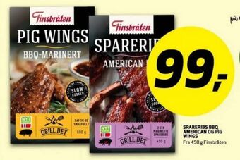 Bunnpris Finsbråten spareribs tilbud