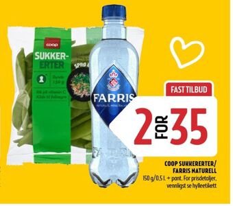 Coop Prix Farris mineralvann tilbud