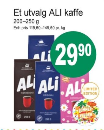 Joker Ali kaffe formalet tilbud
