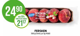 Kiwi Cevita fersken tilbud