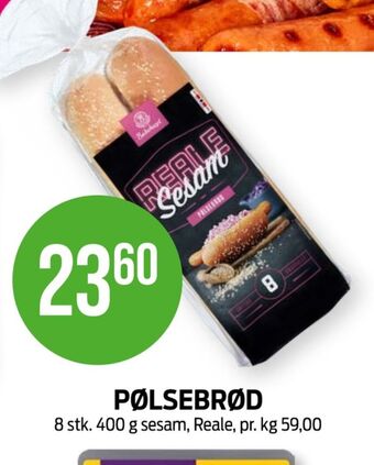 Kiwi Bakehuset pølsebrød tilbud