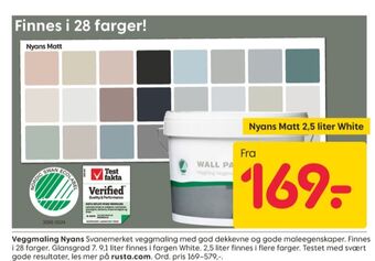 Rusta Nyans maling tilbud