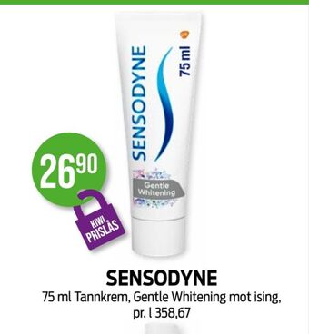 Kiwi Sensodyne tannkrem tilbud
