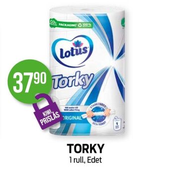 Kiwi Torky tørkerull tilbud