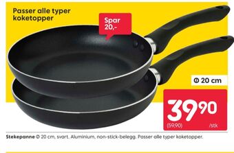 Rusta Ukjent stekepanne tilbud