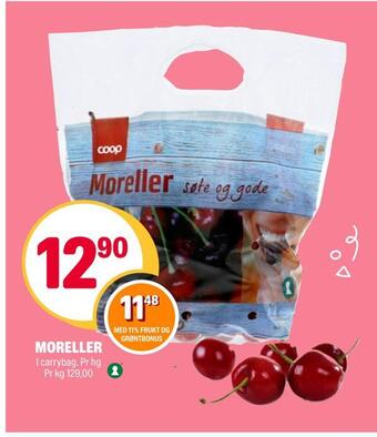Coop Extra Moreller tilbud