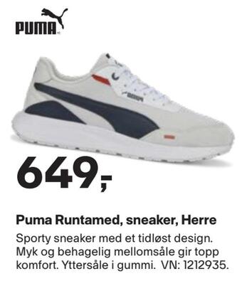 XXL Sport Puma runtamed, sneaker, herre tilbud