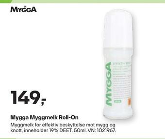 Mygga myggmelk roll-on