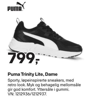 XXL Sport Puma trinity lite, dame tilbud