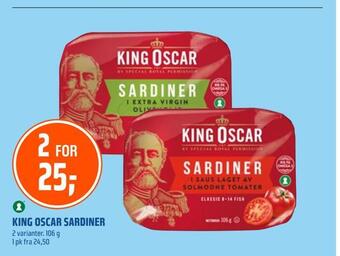Coop Obs King oscar sardiner tilbud