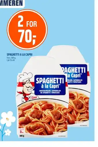 Coop Obs Spaghetti a la capri tilbud