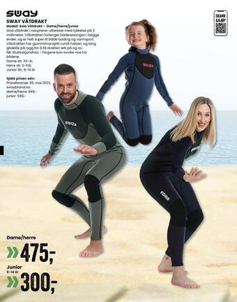Sport Outlet Sway våtdrakt tilbud