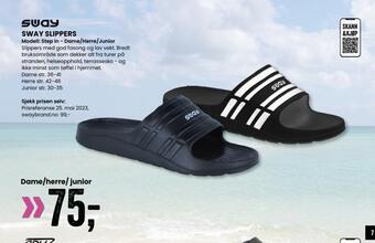 Sport Outlet Sway slippers tilbud