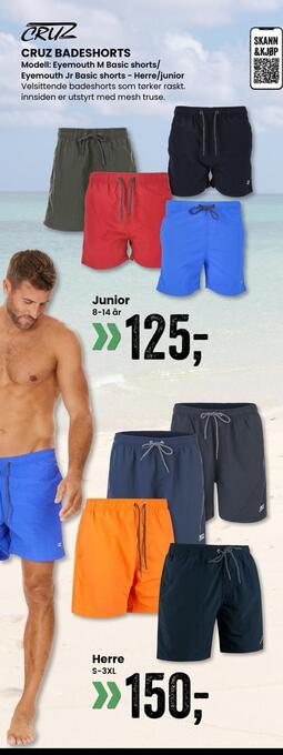 Sport Outlet Cruz badeshorts tilbud