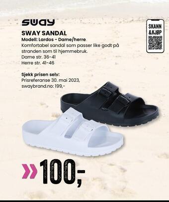 Sport Outlet Sway sandal tilbud