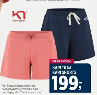 Sport 1 KARI TRAA KARI SHORTS tilbud