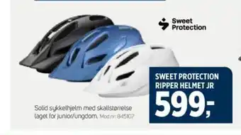 Sport 1 SWEET PROTECTION RIPPER HELMET JR tilbud