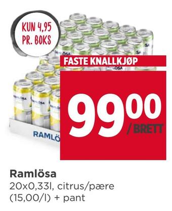 Meny Ramlösa tilbud