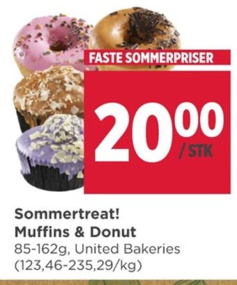 Meny United bakeries kaker tilbud