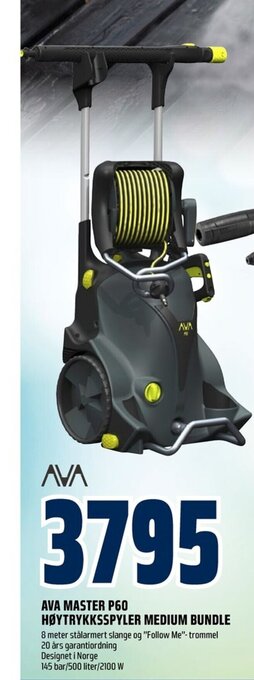 Coop Obs AVA MASTER P60 HØYTRYKKSSPYLER MEDIUM BUNDLE tilbud