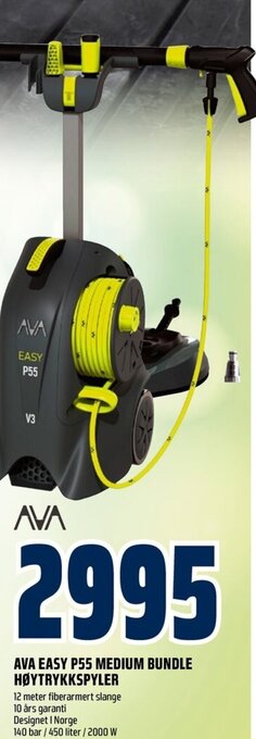 Coop Obs AVA EASY P55 MEDIUM BUNDLE HØYTRYKKSPYLER tilbud