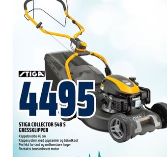Coop Obs STIGA COLLECTOR 548 S GRESSKLIPPER tilbud