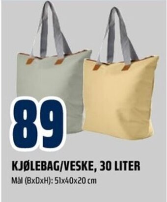 Coop Obs KJØLEBAG/VESKE, 30 LITER tilbud