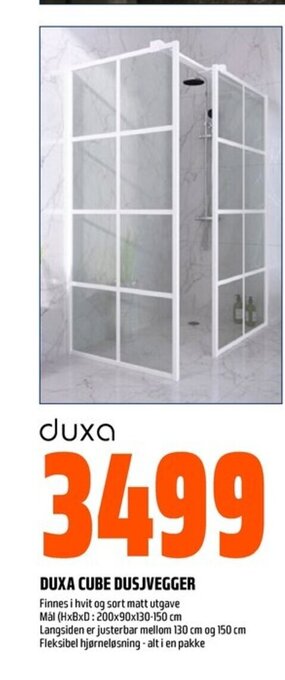 Coop Obs DUXA CUBE DUSJVEGGER tilbud