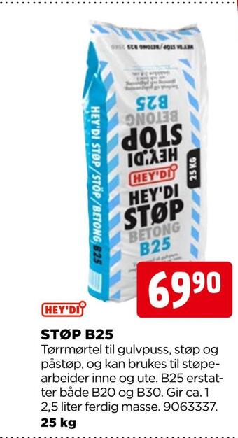 jem & fix Støp b25 tilbud