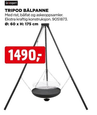 jem & fix Tripod bålpanne tilbud