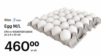 Storcash Egg M/L tilbud