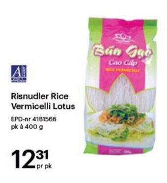 Storcash Risnudler Rice Vermicelli Lotus tilbud