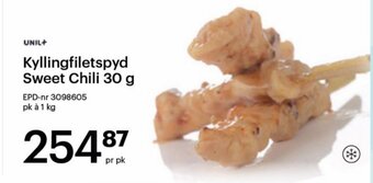 Storcash Kyllingfiletspyd Sweet Chili 30 g tilbud