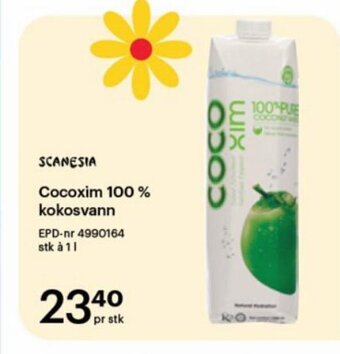 Storcash Cocoxim 100 % kokosvann tilbud
