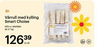 Storcash Vårrull med kylling Smart Choise tilbud