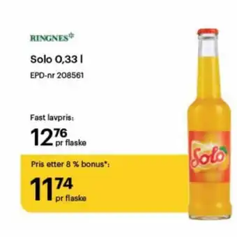 Storcash Solo 0,33 l tilbud