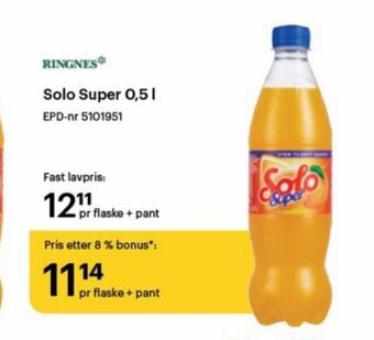 Storcash Solo Super 0,5 l tilbud