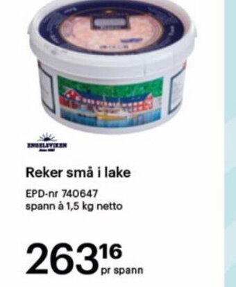 Storcash Reker små i lake tilbud