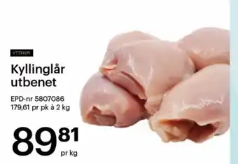 Storcash Kyllinglår utbenet tilbud