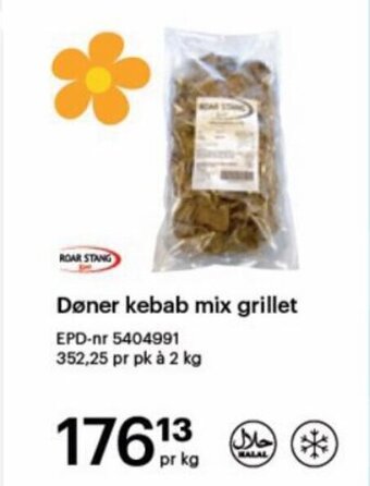 Storcash Døner kebab mix grillet tilbud