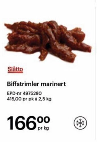 Storcash Biffstrimler marinert tilbud