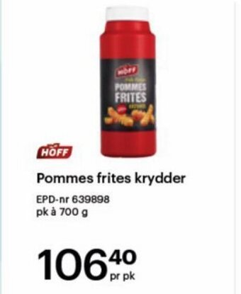 Storcash Pommes frites krydder tilbud