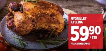 Meny NYGRILLET KYLLING tilbud