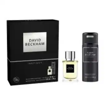 David beckham instinct edt 30 ml & body spray 150 ml - original