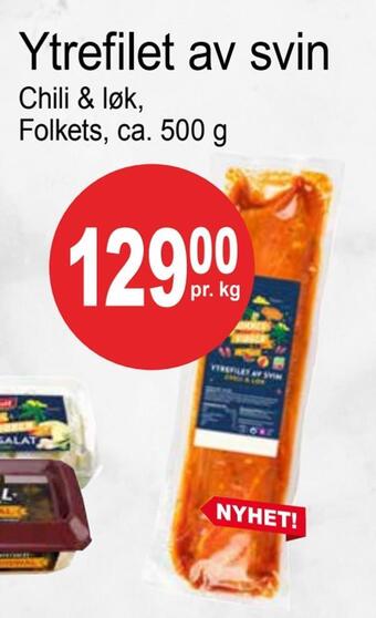 Joker Ytrefilet av svin tilbud