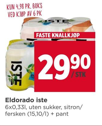 Meny Eldorado iste tilbud